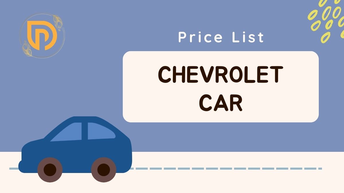 New Chevrolet Car Price