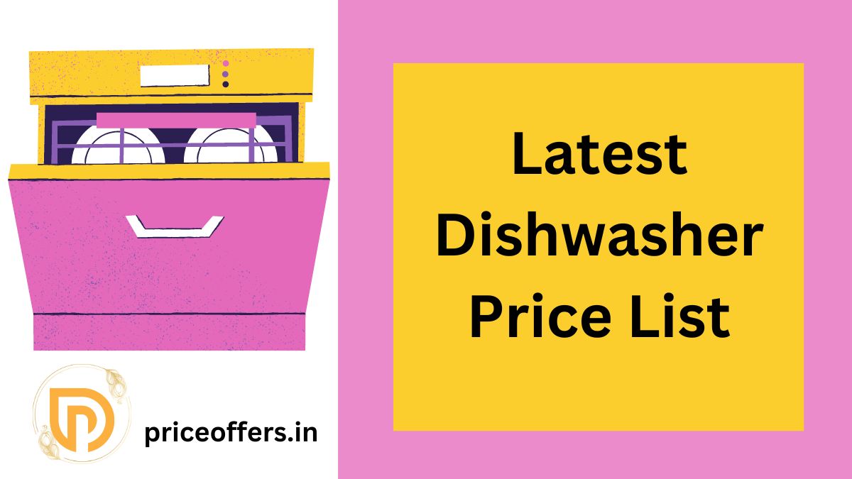 Dishwasher Price List in India